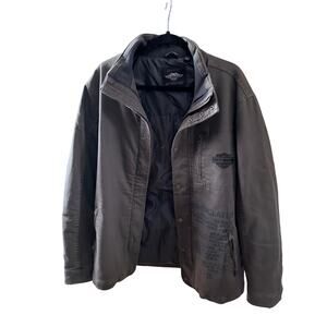 Men's Harley-Davidson Winged Logo Casual Jacket